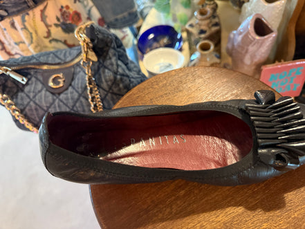 Hispanitas leren pumps/wedges – maat 38