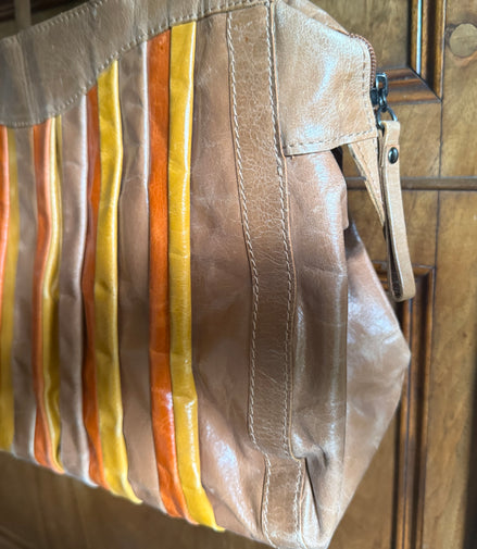 Vintage leren tas