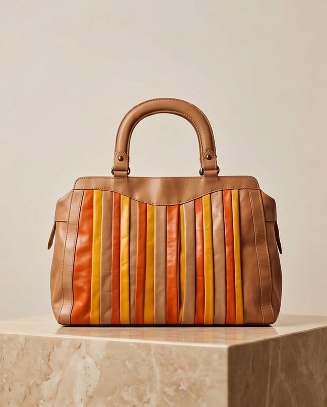 Vintage leren tas