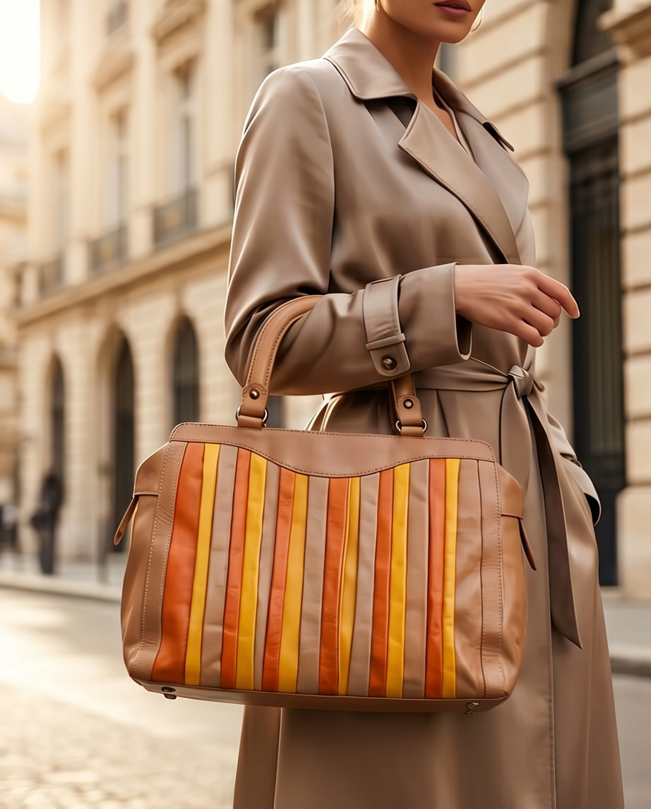Vintage leren tas