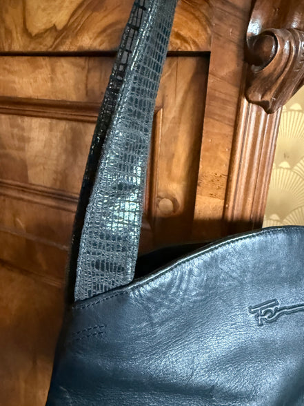 Ferchi leren schoudertas – Made in Spain