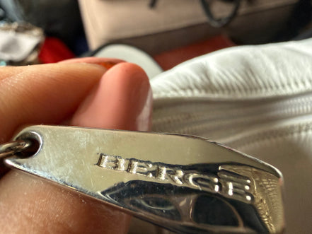 Berge leren schoudertas – Made in Italy