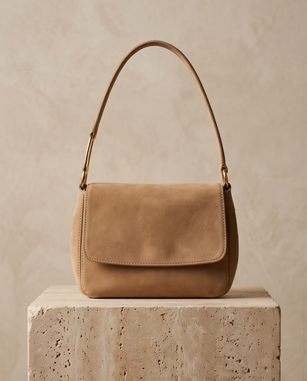CB Pelletterie leren schoudertas – Made in Italy