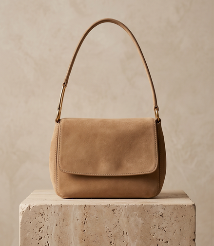 CB Pelletterie leren schoudertas – Made in Italy