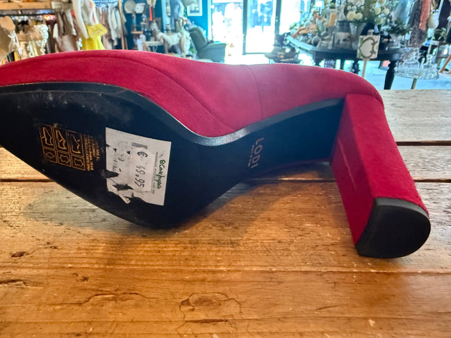 Lodi Pumps Rood Suède – Maat 39
