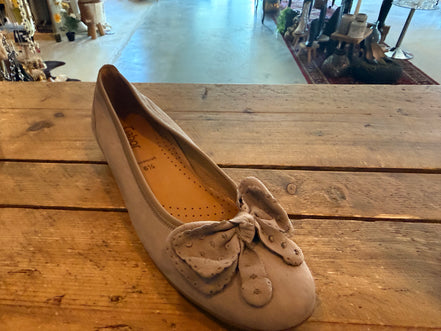 Gabor ballerina's taupe leer – maat 6,5