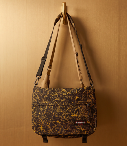 Eastpak messenger schoudertas – geel/zwart
