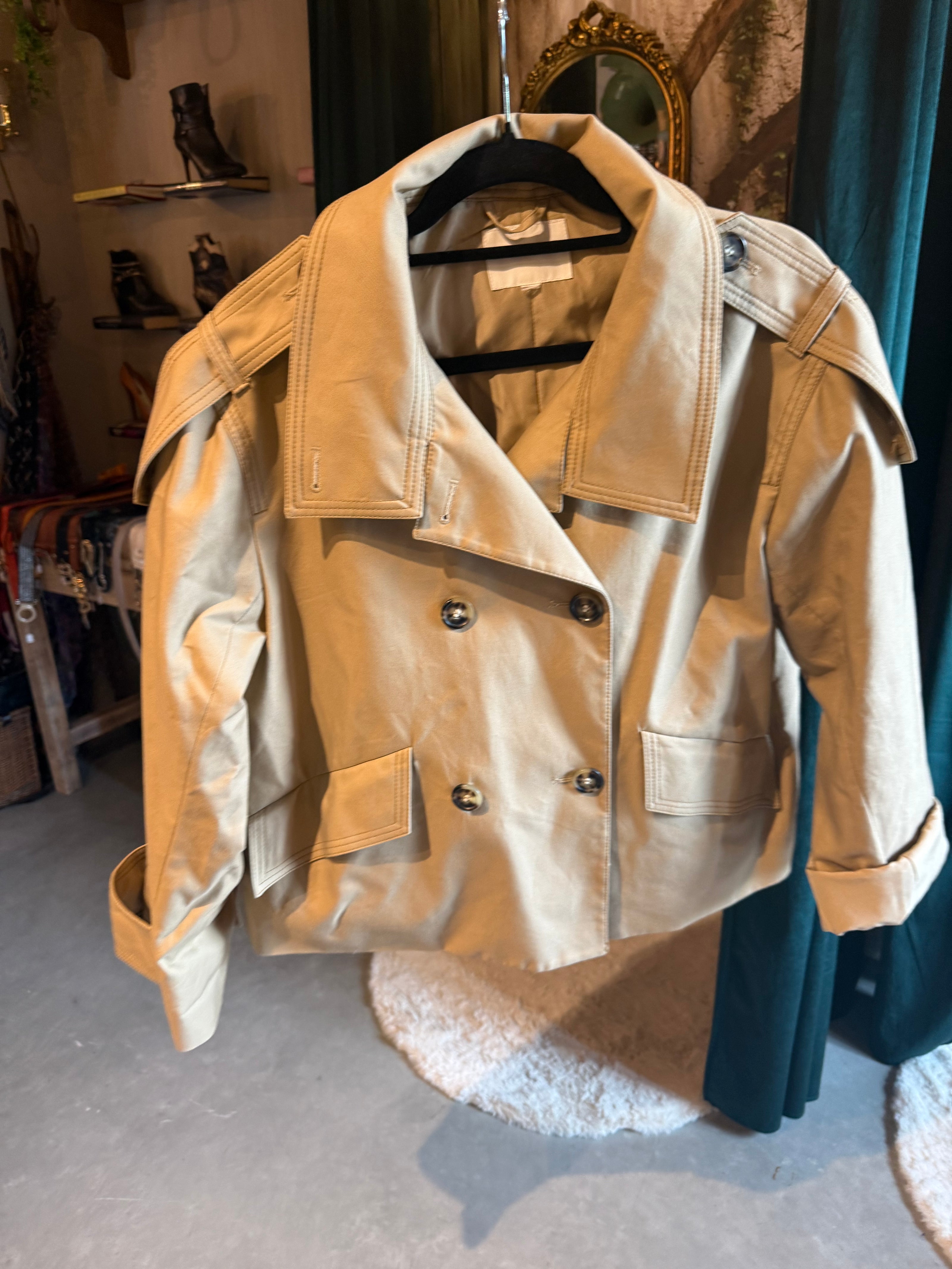HM Trenchcoat  zandkleur