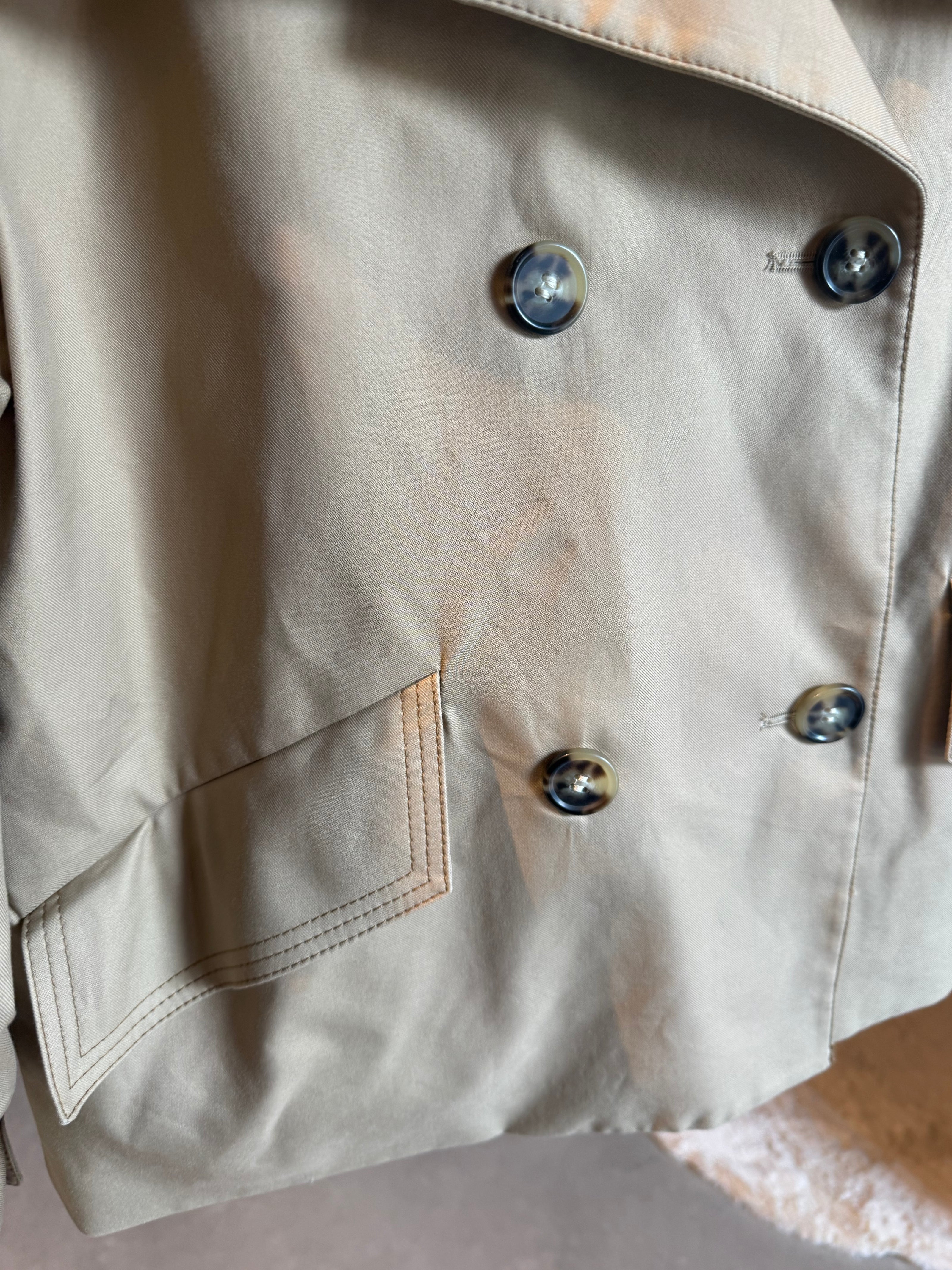 HM Trenchcoat  zandkleur