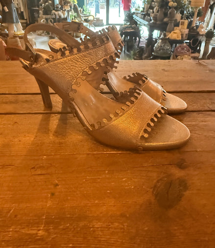 Zinda metallic sandalen maat 37
