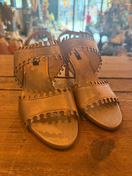 Zinda metallic sandalen maat 37
