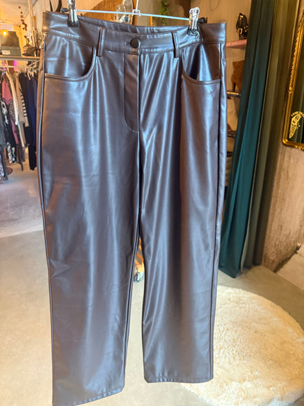 FREEBIRD – Leatherlook broek – Maat L