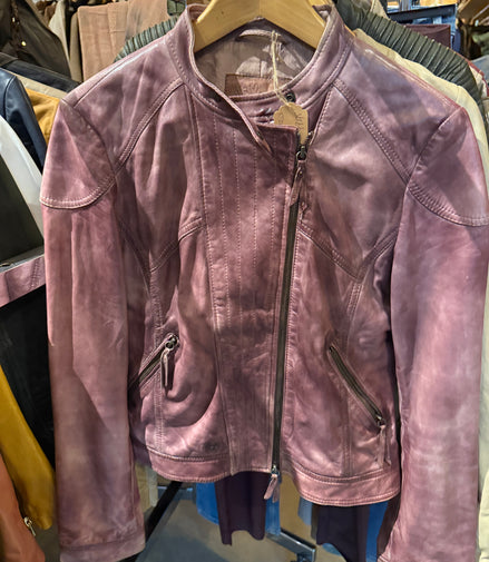 Hugo Boss leren bikerjack – maat 38