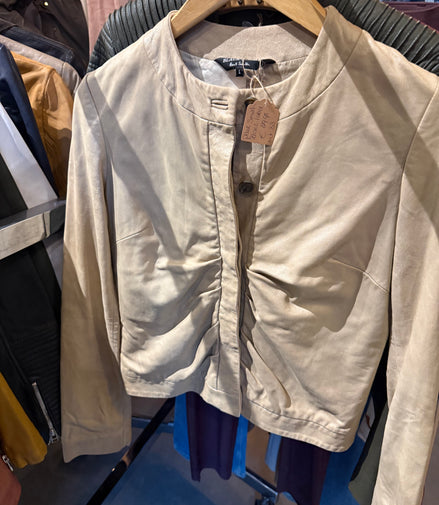 Black Label leren jasje – maat L