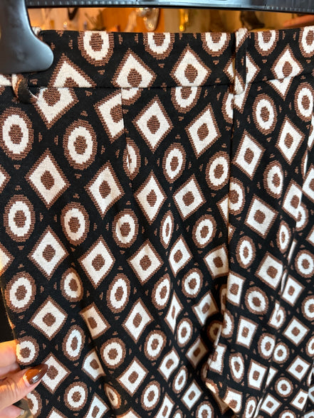 KAOS pantalon detail geometrische print