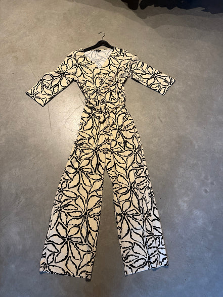 Smashed Lemon jumpsuit volledig vooraanzicht