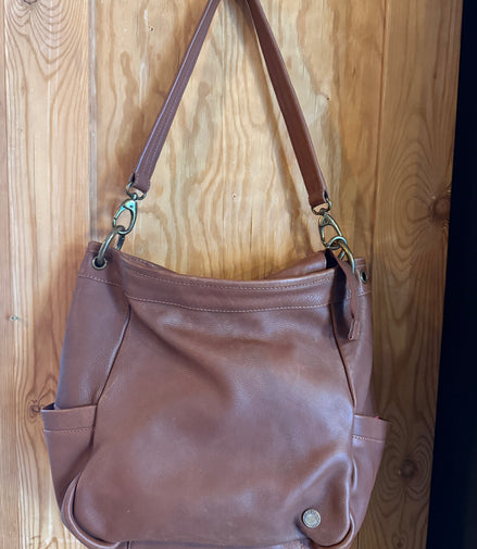 Merel by Frederiek leren tas