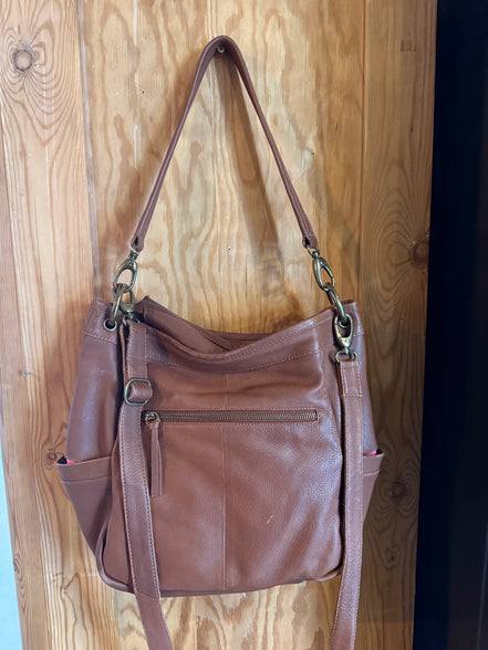 Merel by Frederiek leren tas