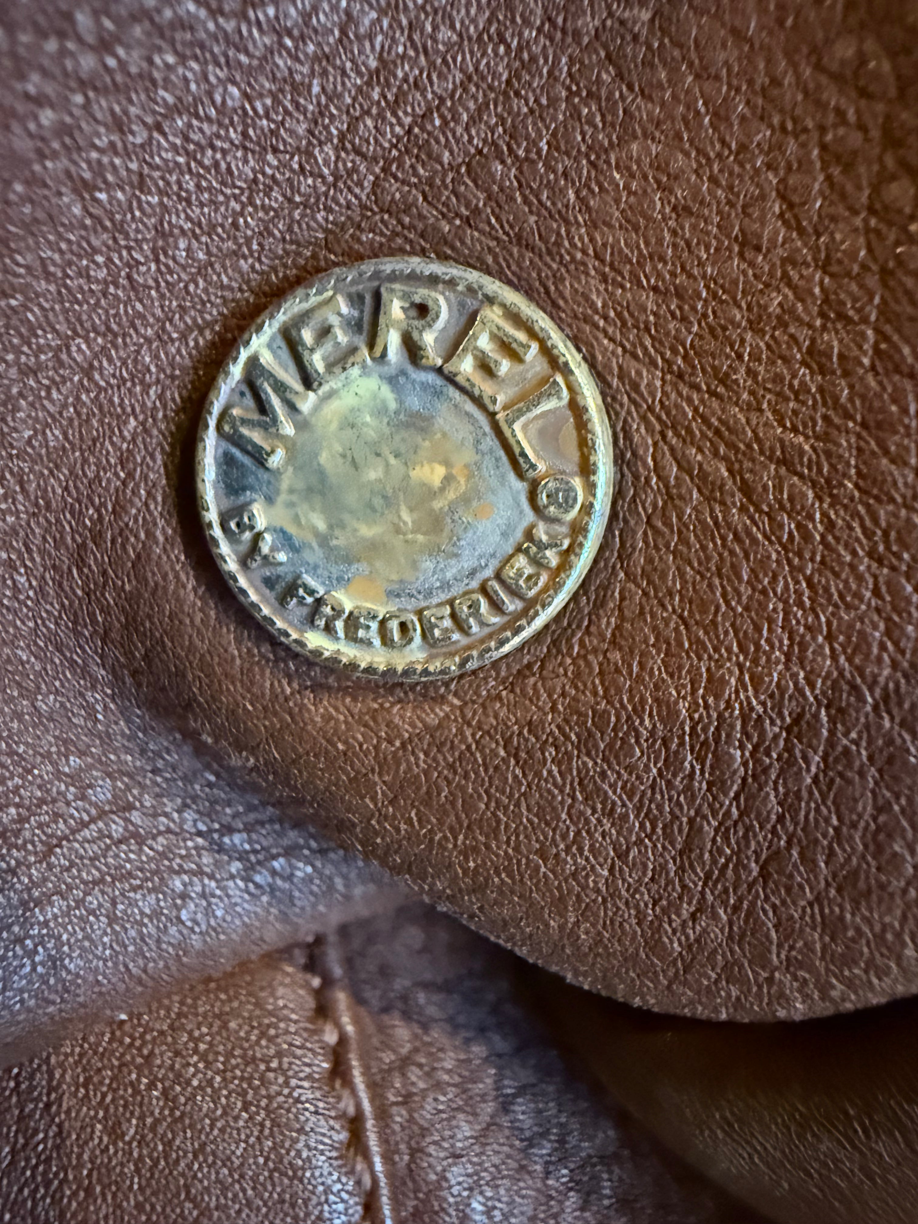 Merel by Frederiek leren tas