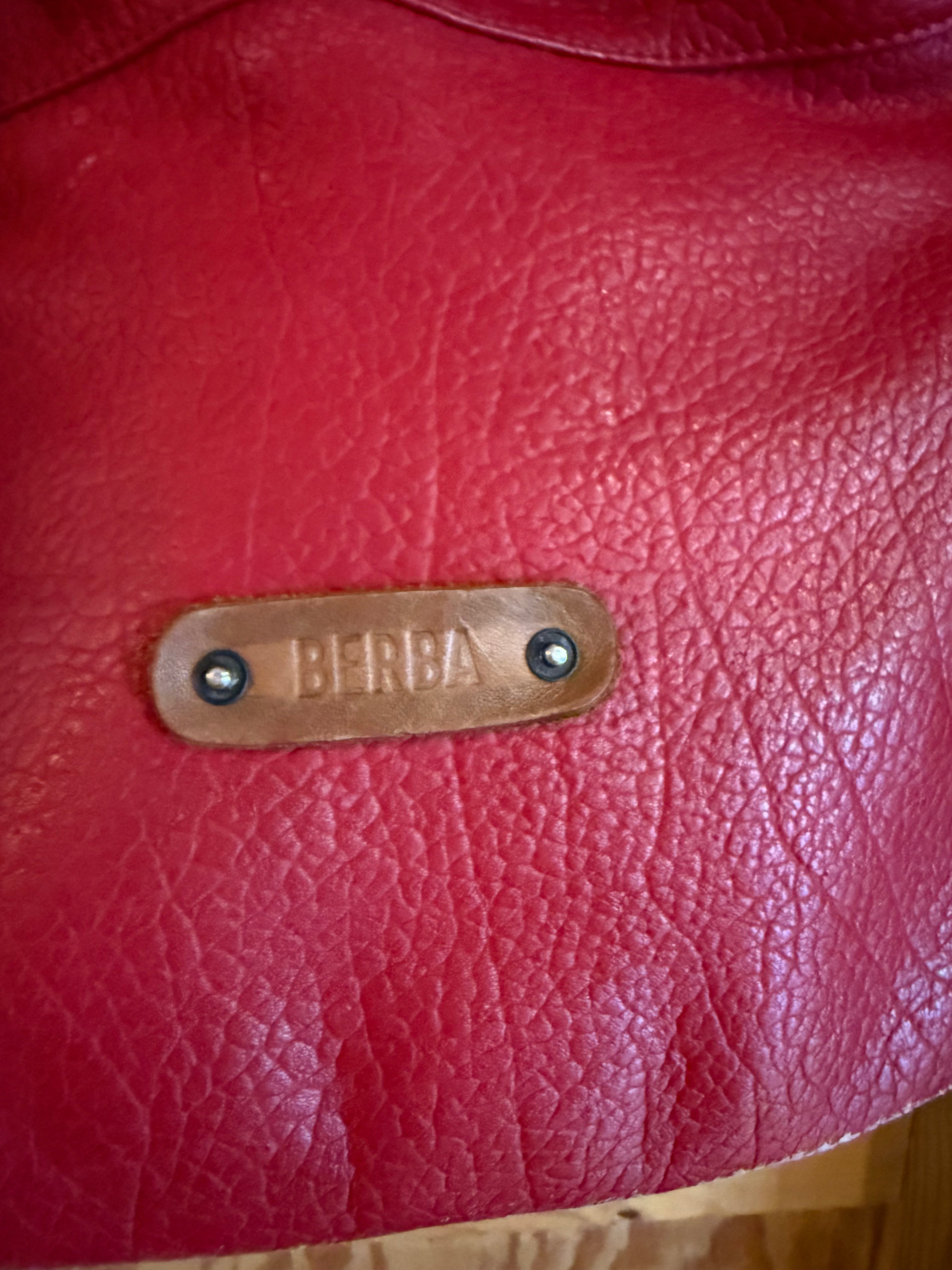 Berba leren tas