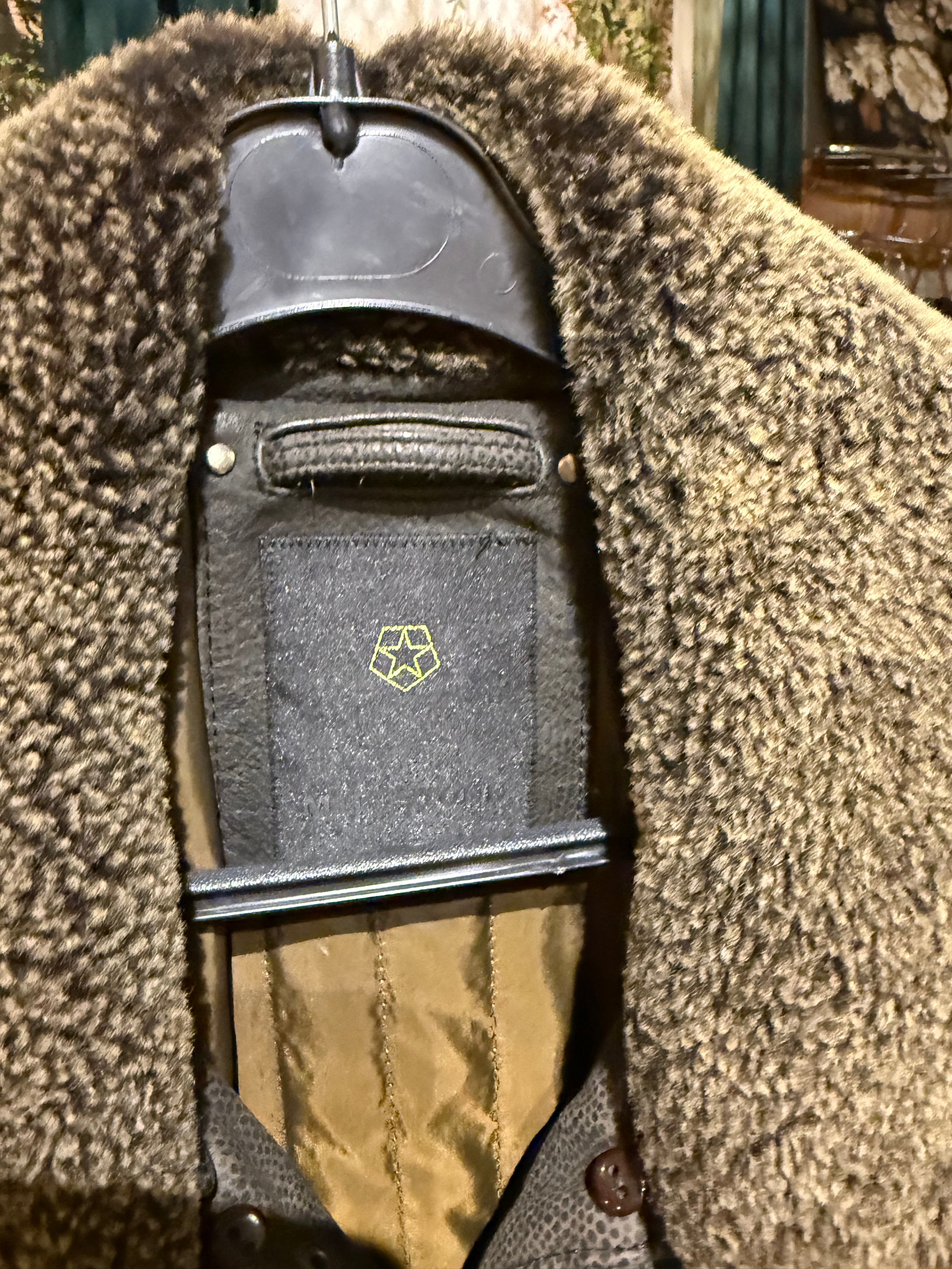 Stoere leren jas van Milestone