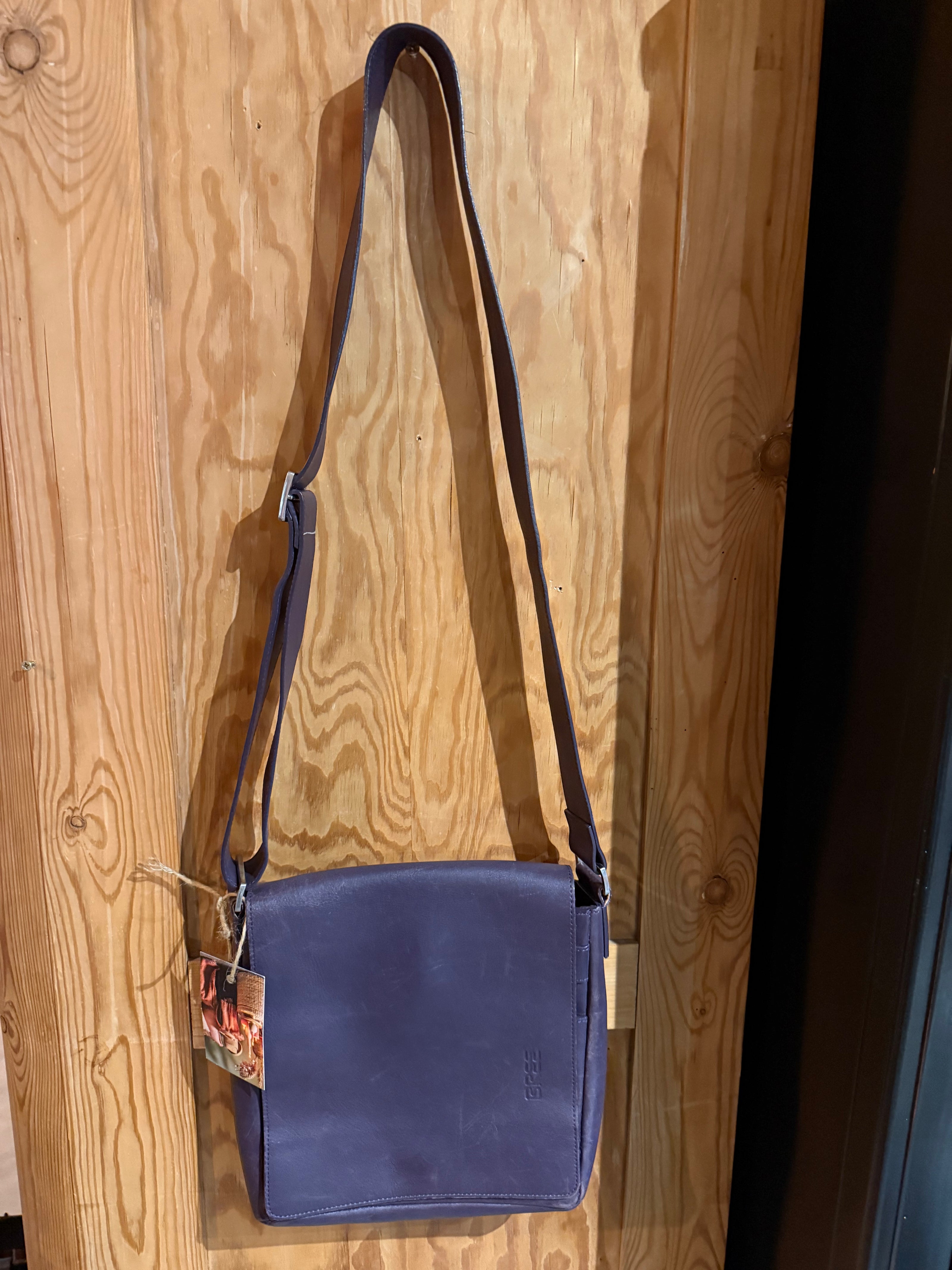 Bree leren crossbody tas