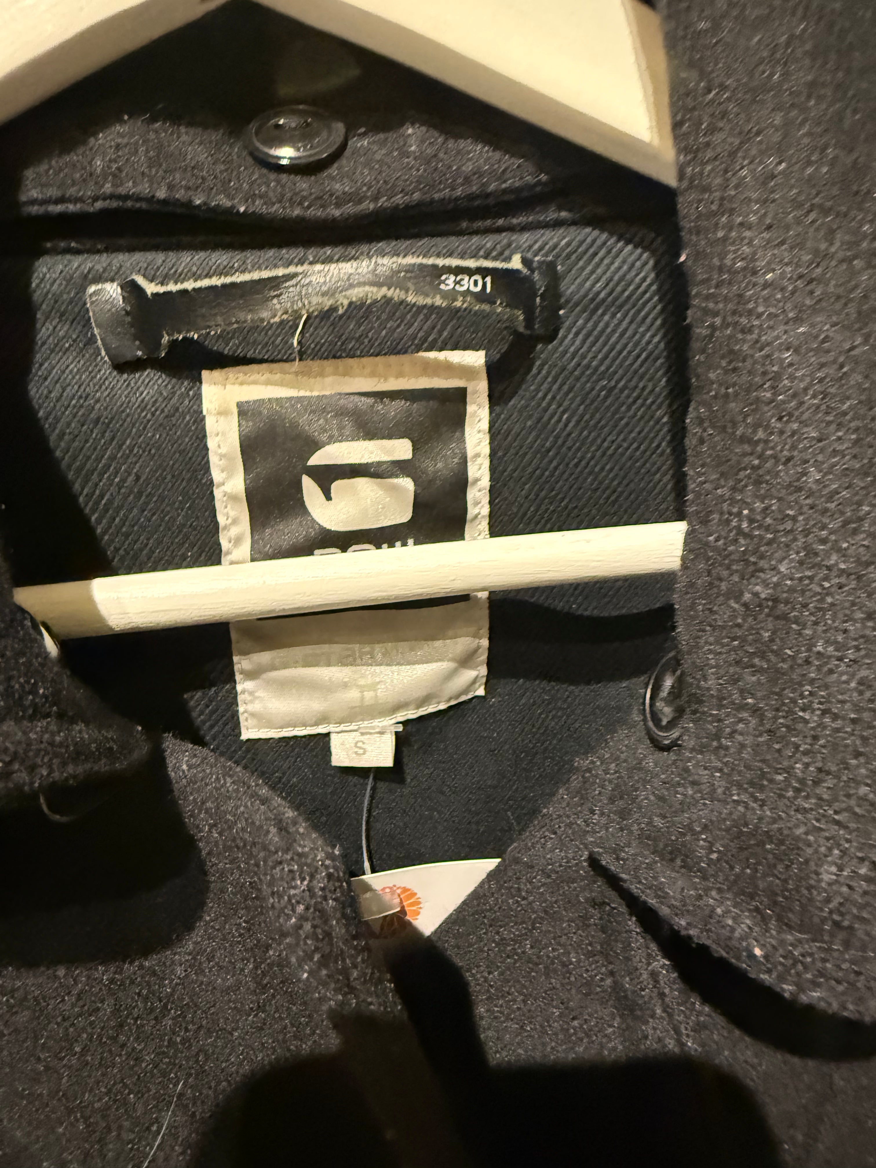 G-Star RAW wollen mantel met ceintuur