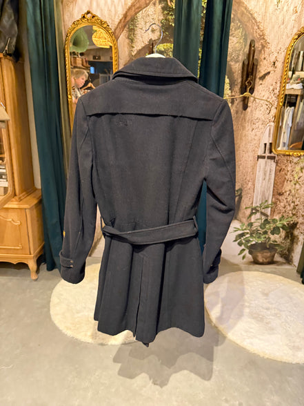 G-Star RAW wollen mantel met ceintuur