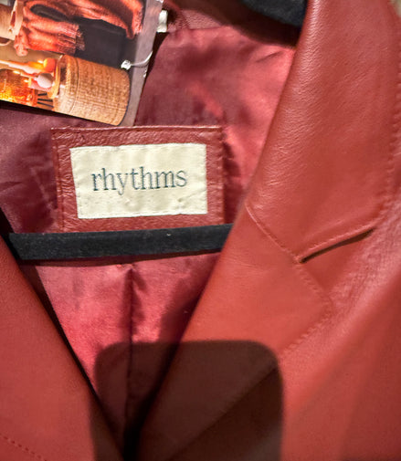 Rhythms leren mantel