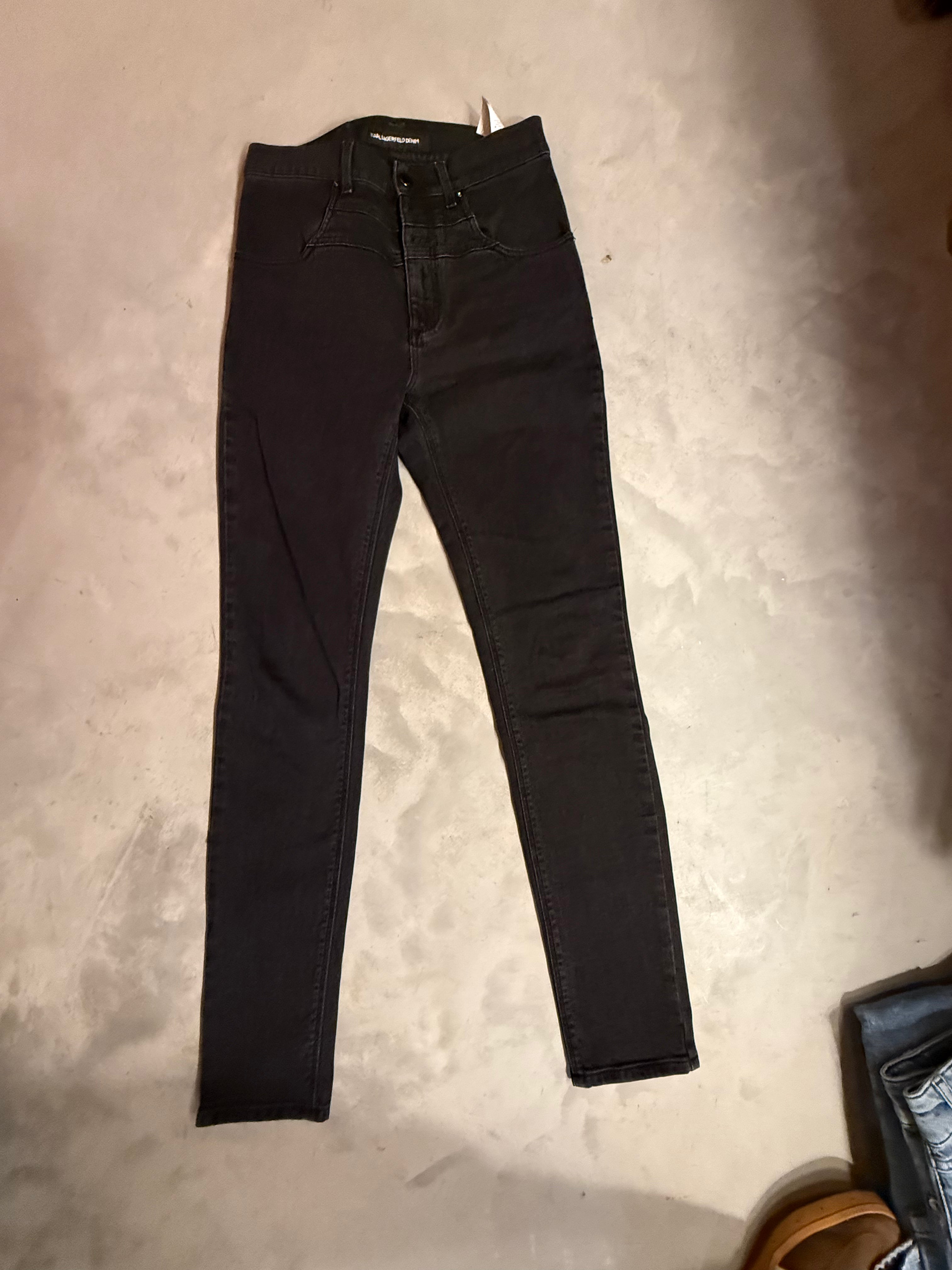Karl Lagerfeld zwarte jeans – maat 26
