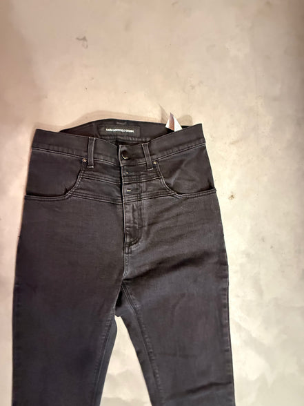 Karl Lagerfeld zwarte jeans – maat 26