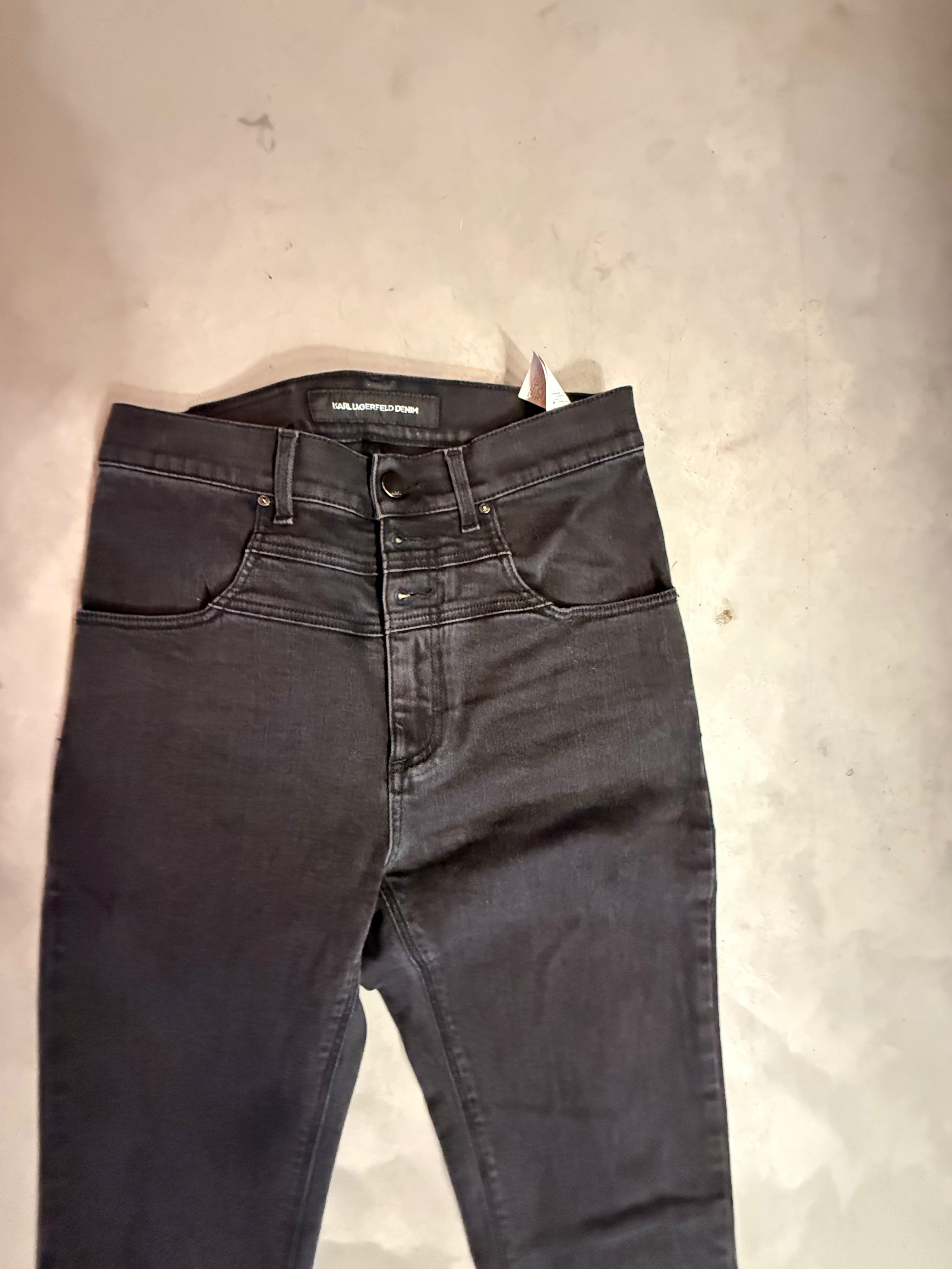 Karl Lagerfeld zwarte jeans – maat 26