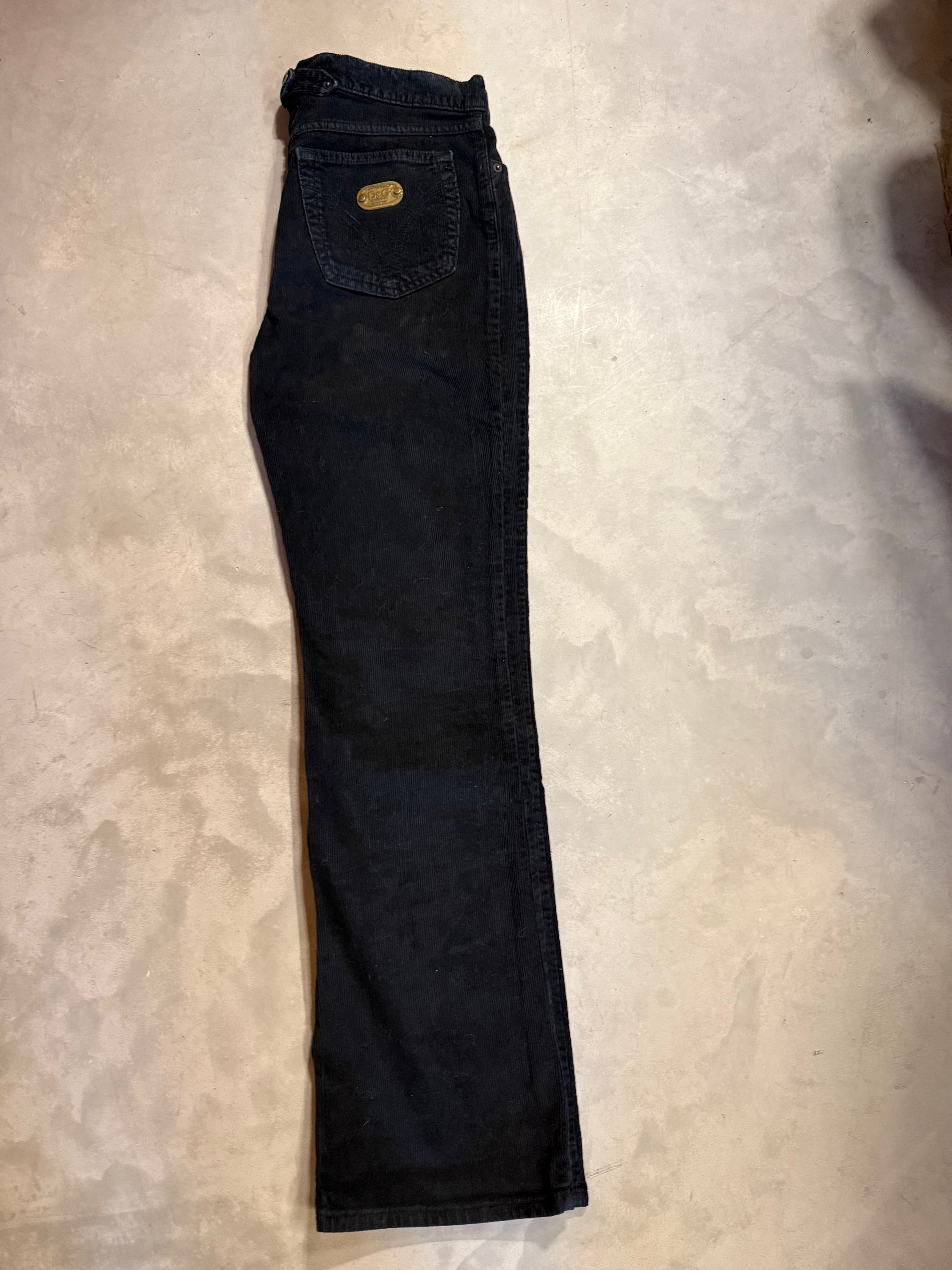 Dolce &  Gabbana rib jeans