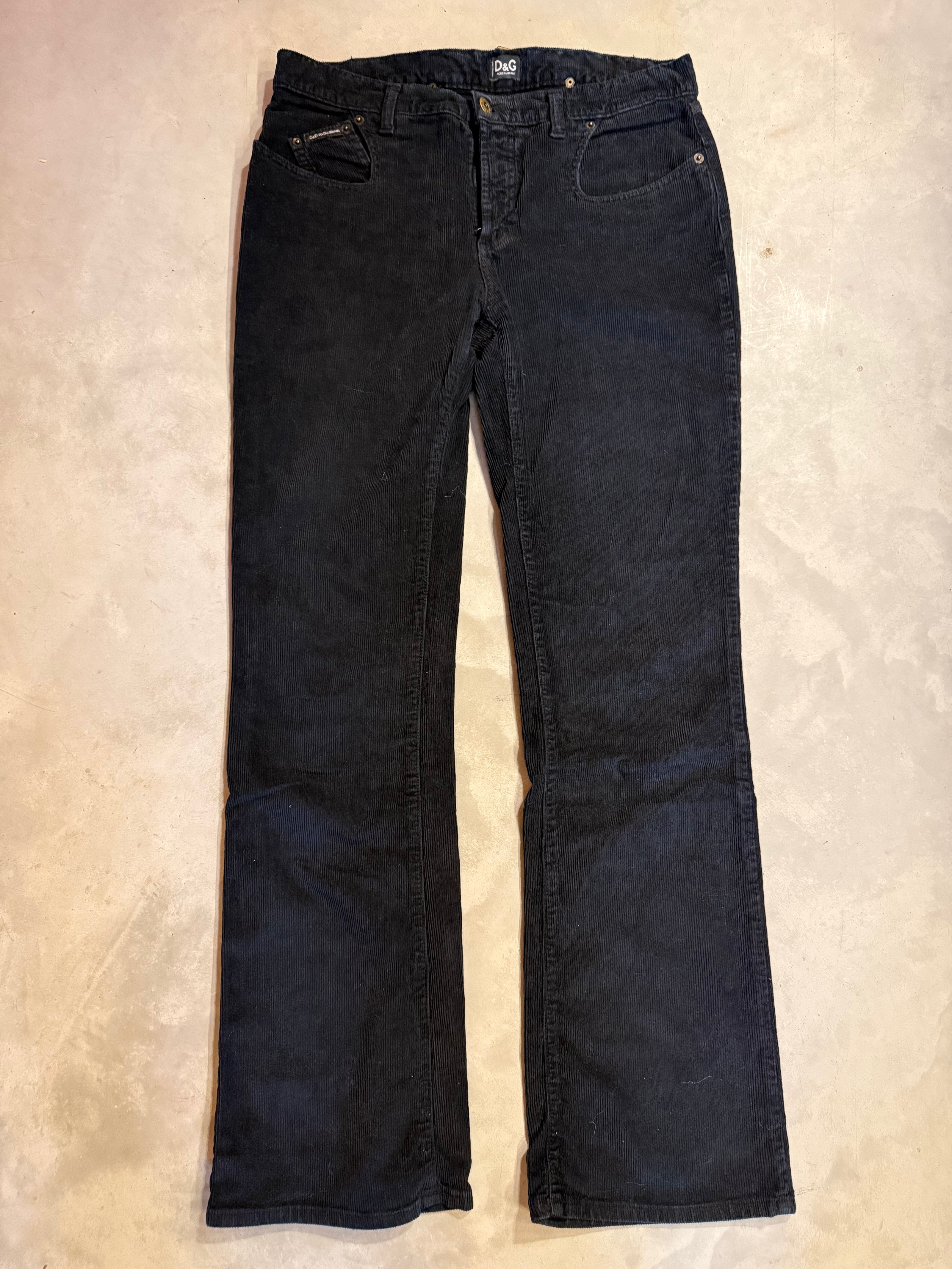 Dolce &  Gabbana rib jeans
