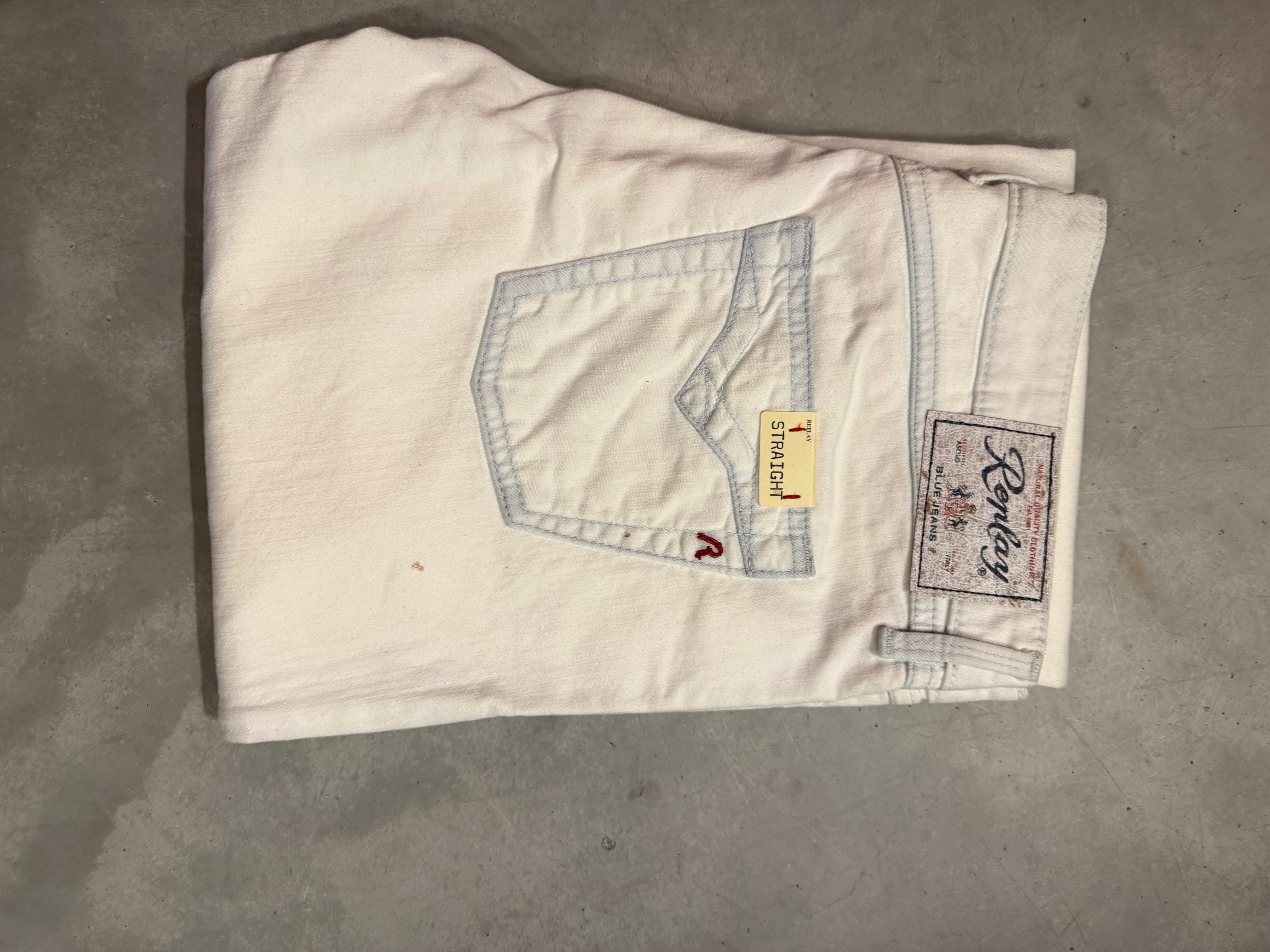 Replay Replay straight leg jeans Jushmann