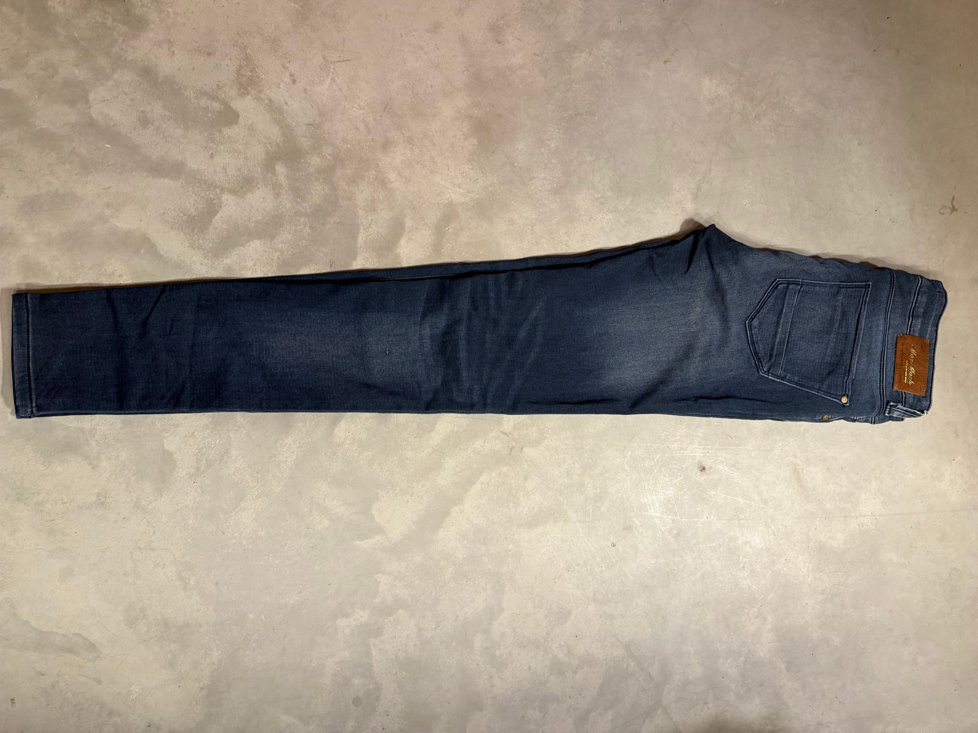 Mos Mosh Jade Cosy dark blue jeans