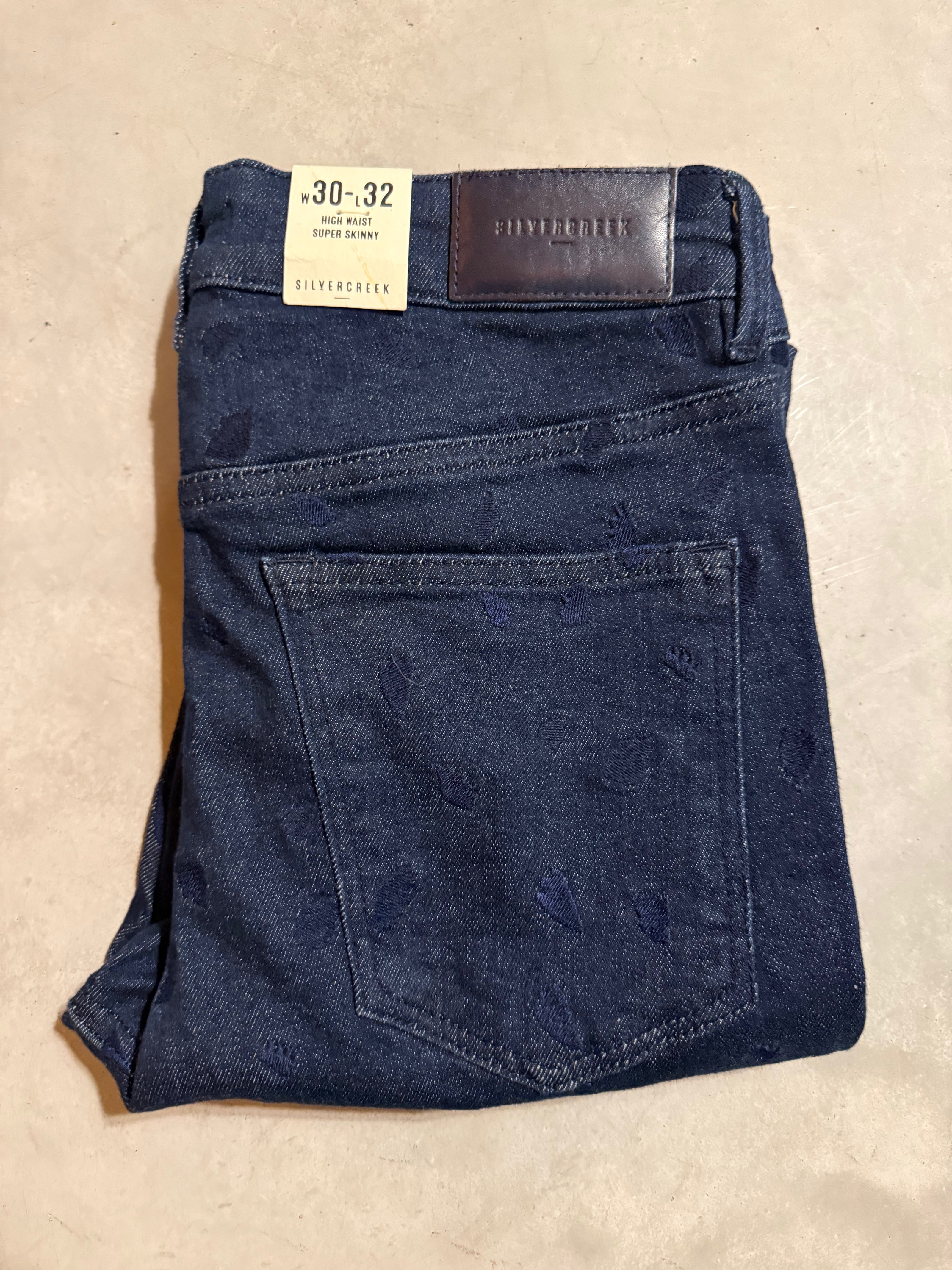 Silvercreek High Waist Super Skinny Jeans – maat W30 L32