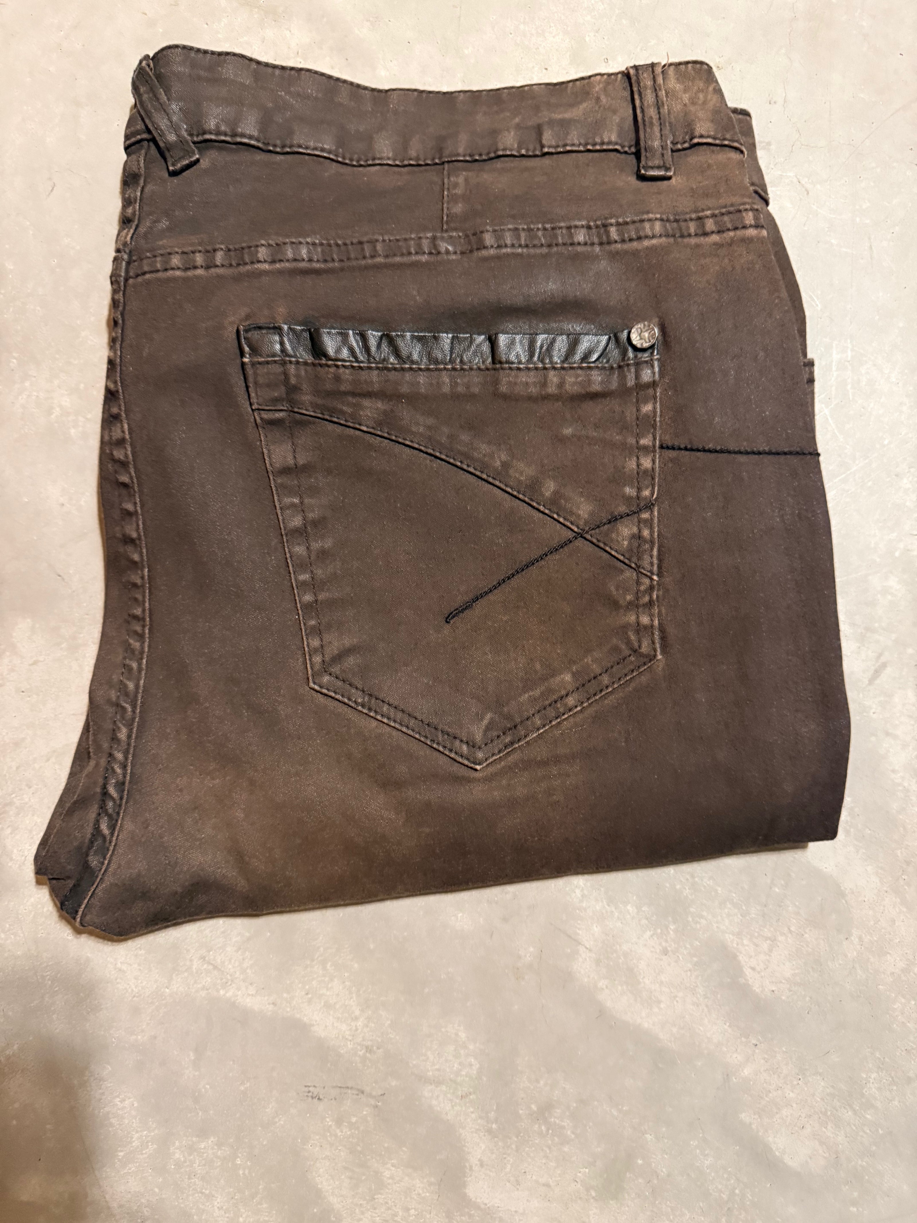 Bruine jeans – Anna maat 46