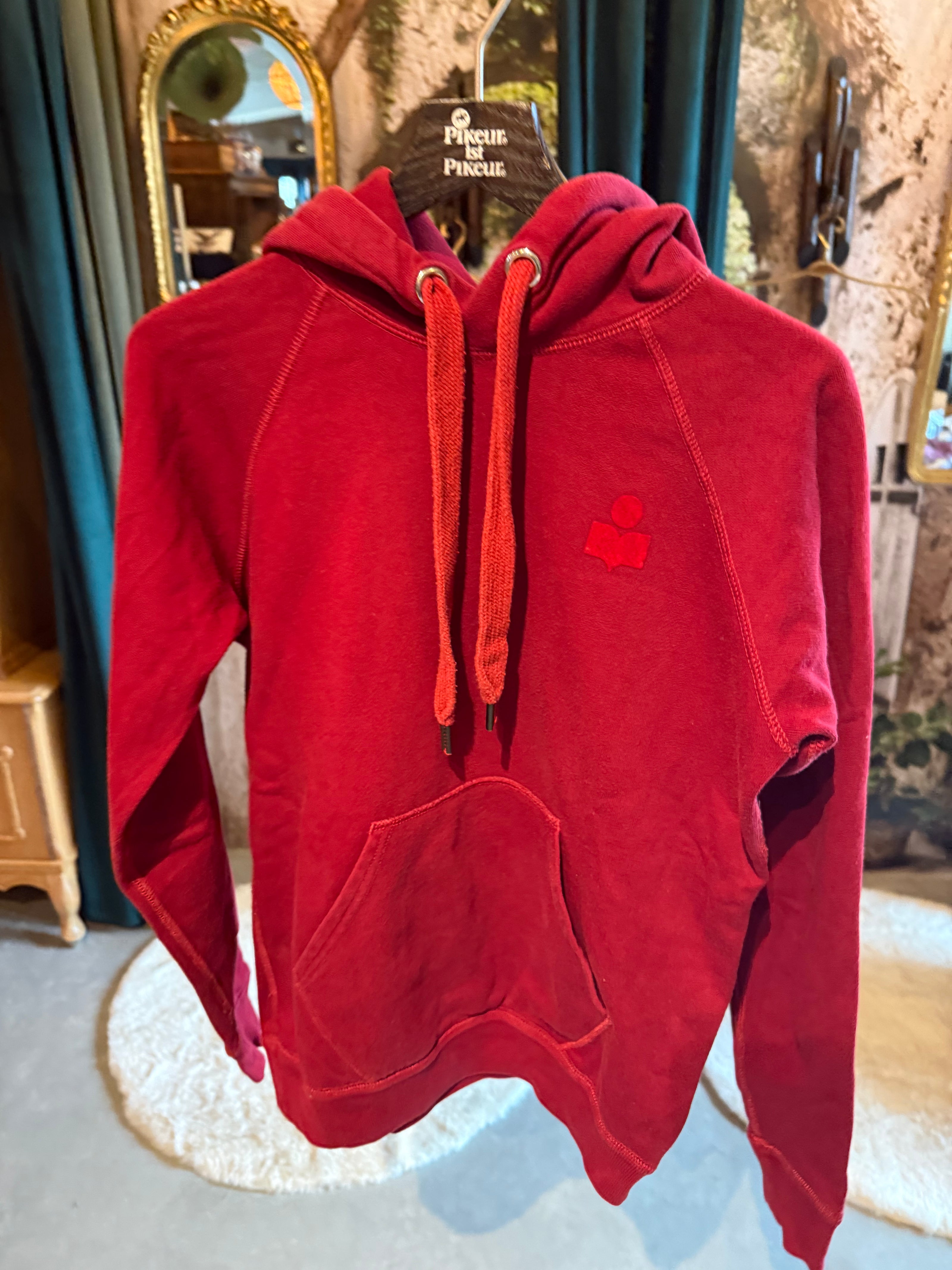 Isabel Marant rode hoodie – maat 36