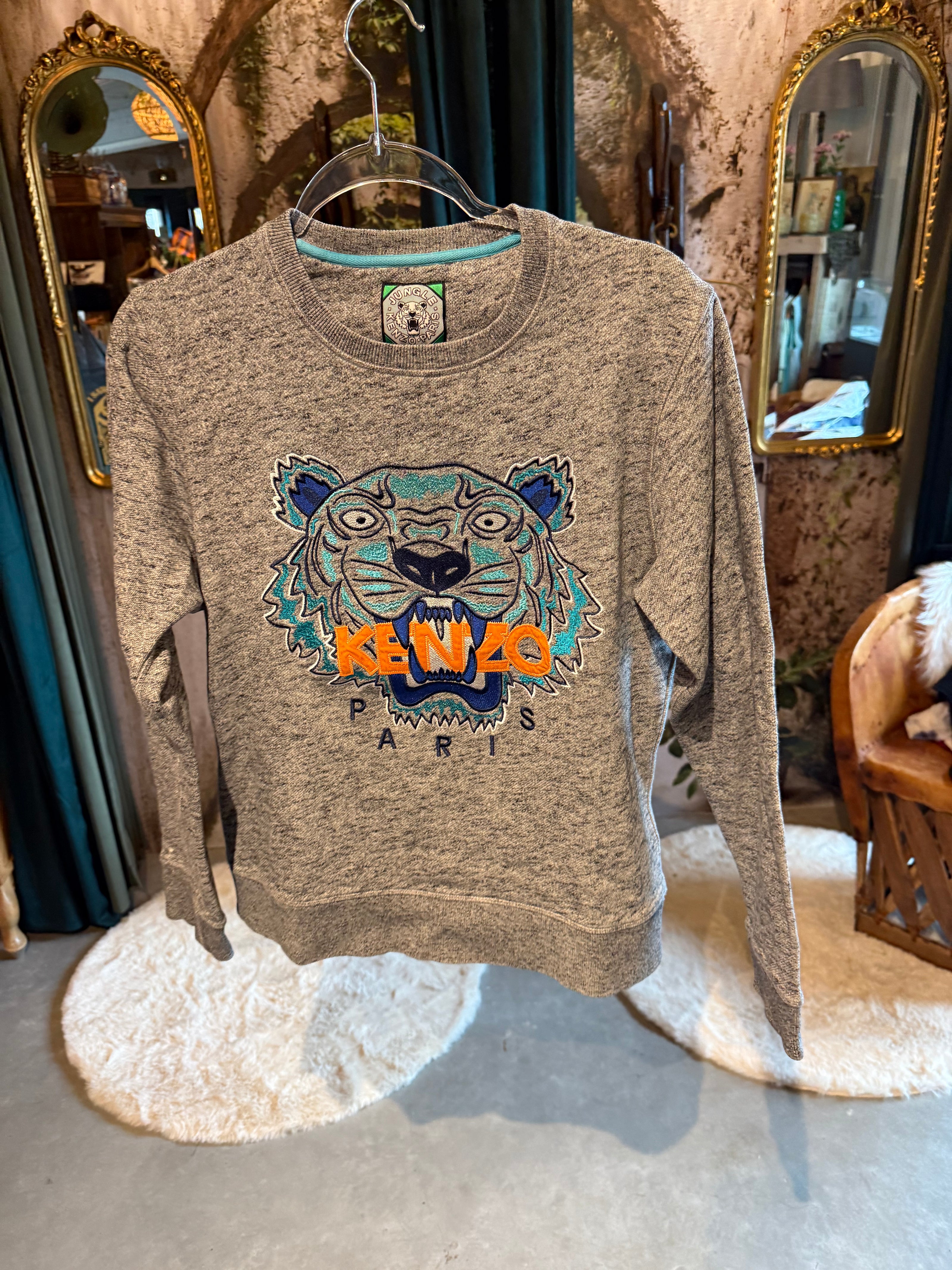 Kenzo sweater met iconische tijger – maat M