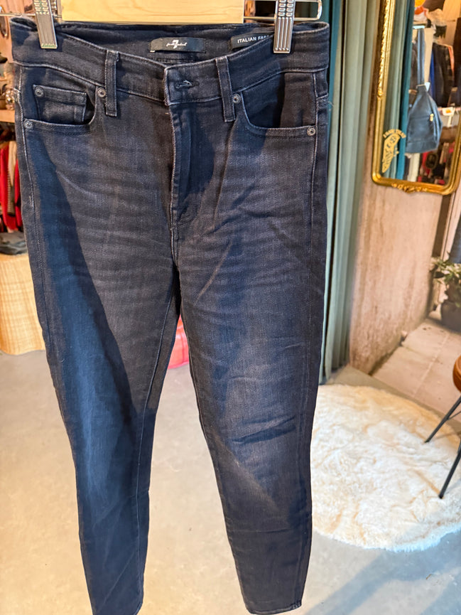 7 For All Mankind zwarte jeans – maat 25