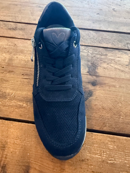 Marco Tozzi sneaker – donkerblauw | maat 37