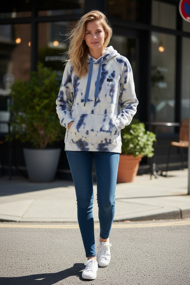 Isabel Marant tie-dye hoodie – maat 36
