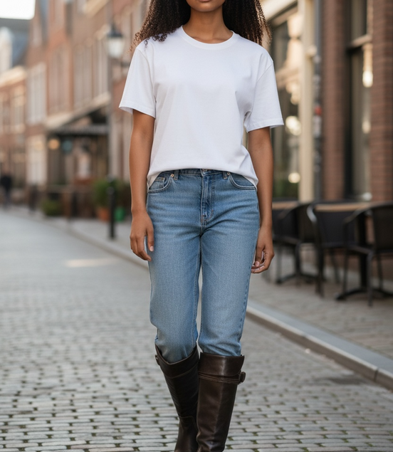 Dyva leren laarzen – donkerbruin | maat 39