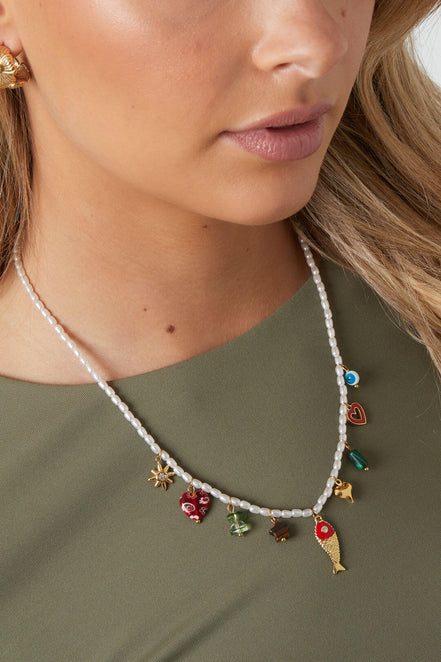 Stainless Steel Beaded Necklaces fish Casual Holiday/Beach Romantic Series Women's jewelry