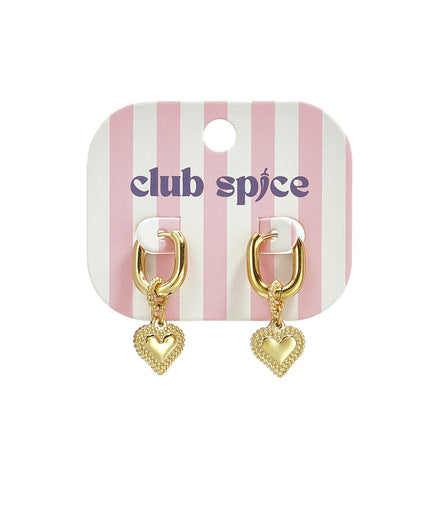 Elegant Heart-Shaped Drop Earrings for Women