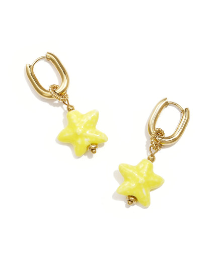 Stylish Starfish Bead Earrings for Spring/Summer
