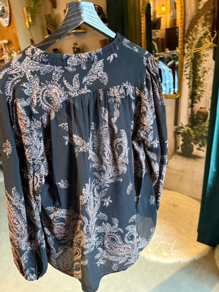 Gustav blouse paisley maat M – achterkant
