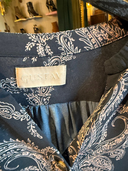 Gustav blouse paisley maat M – merklabel