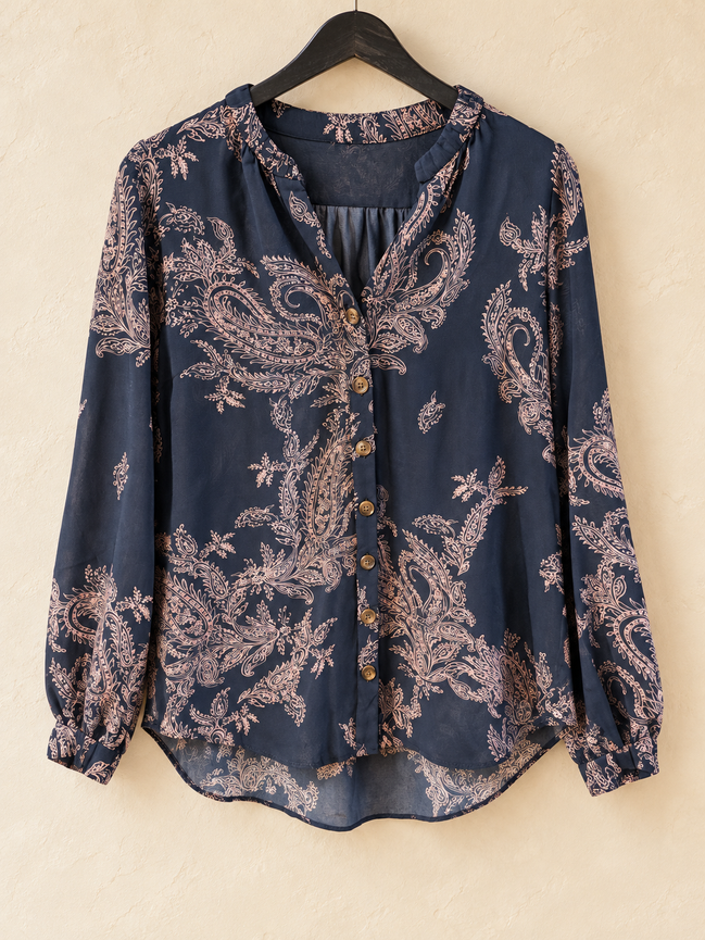 Gustav blouse paisley maat M boetiekfoto